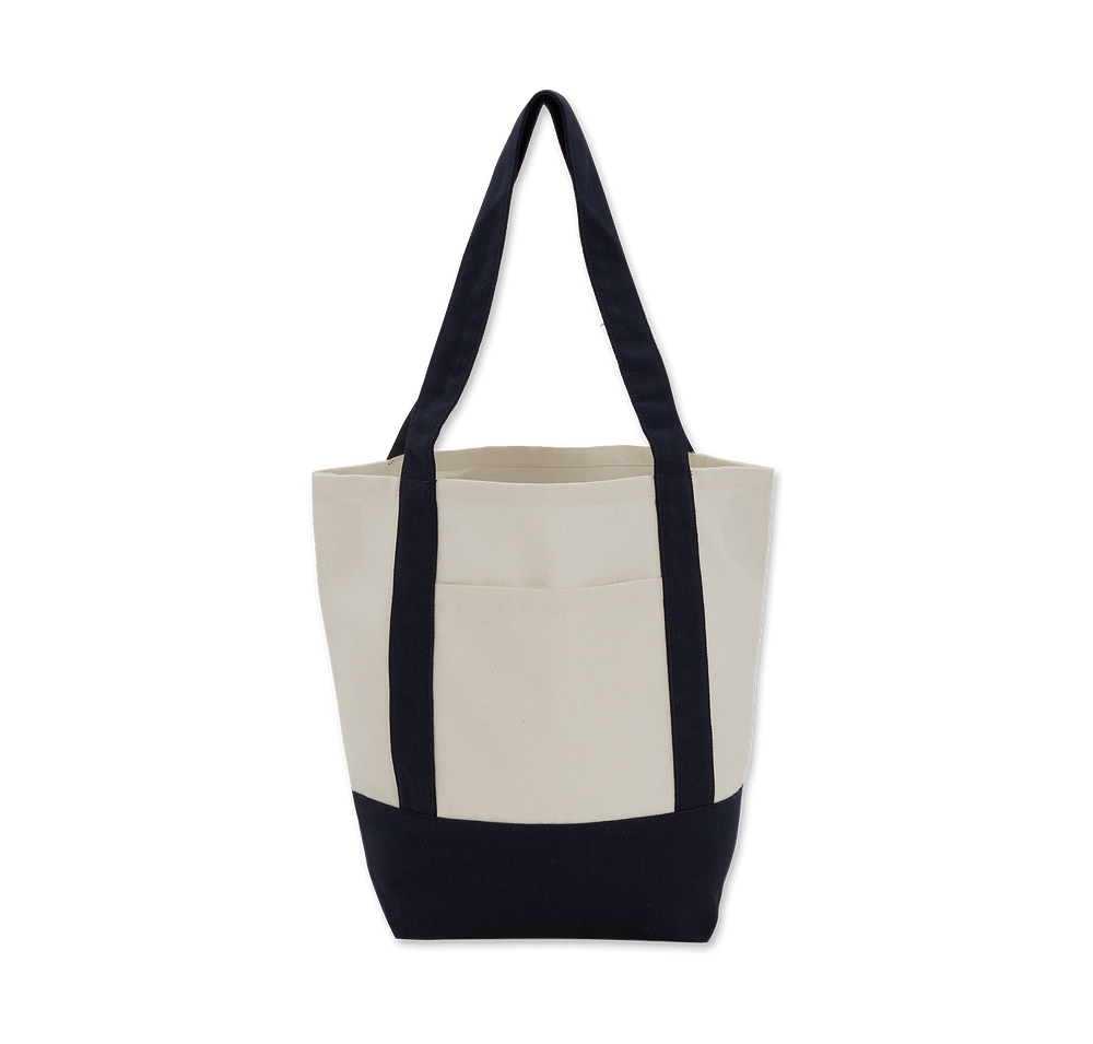 Mini-Tote Small Recycled Cotton Tote Bag-default