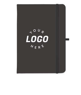 Medium Hard Cover Notebook - Color: Black
