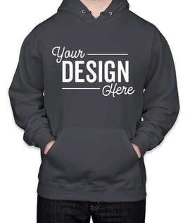 Jerzees Nublend 50/50 Pullover Hoodie - Color: Charcoal Grey