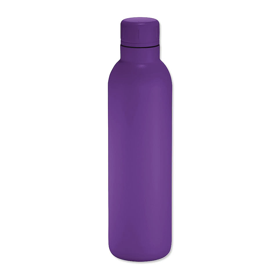 Laser Engraved 17 oz. Thor Matte Copper Vacuum Insulated Water Bottle