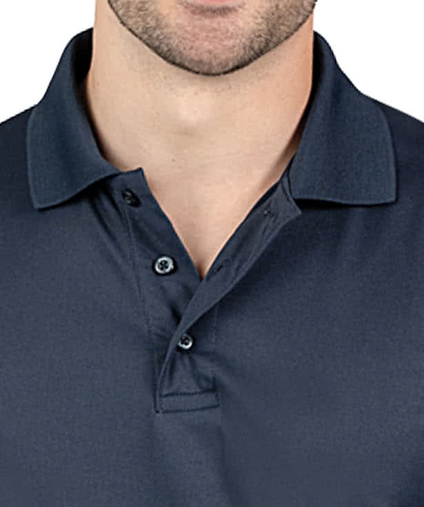 Blue Generation BLU-X-DRI Avenger Long Sleeve Performance Polo - Embroidered