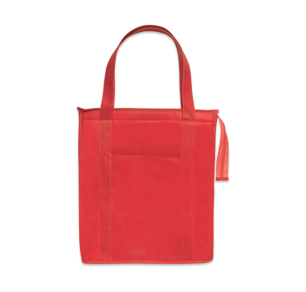 Large Non Woven Insulated Grocery Tote Bag-default