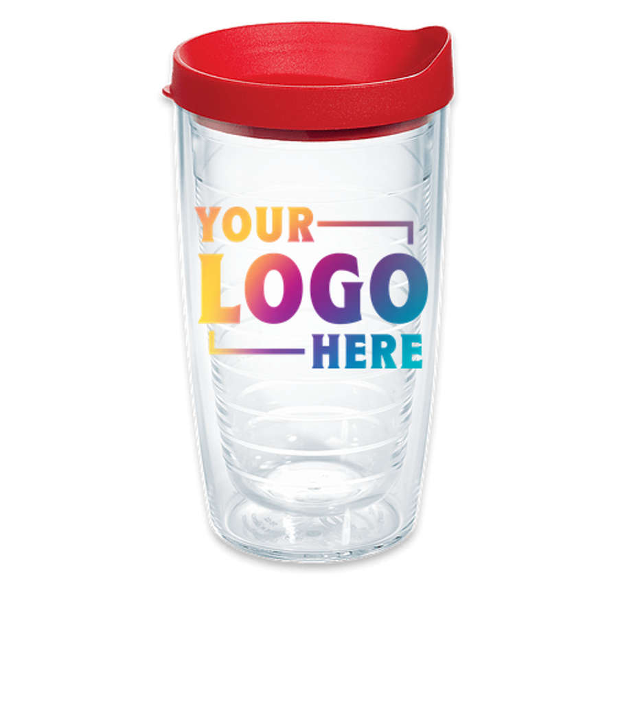 Full Color Tervis 16 oz. Classic Insulated Tumbler with Lid in Red