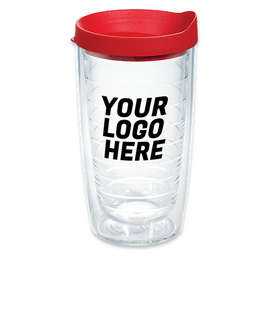 Full Color Tervis 16 oz. Classic Tumbler with Lid - Color: Red