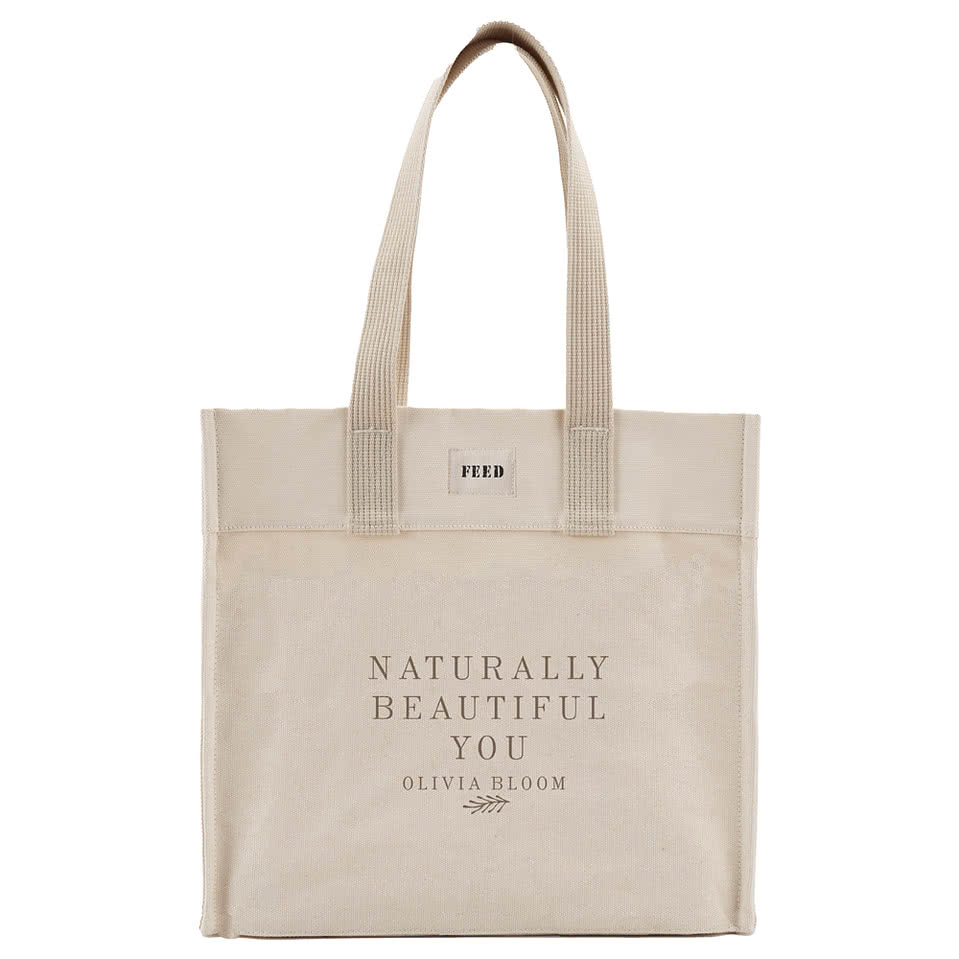 FEED Organic Cotton Market Tote Bag