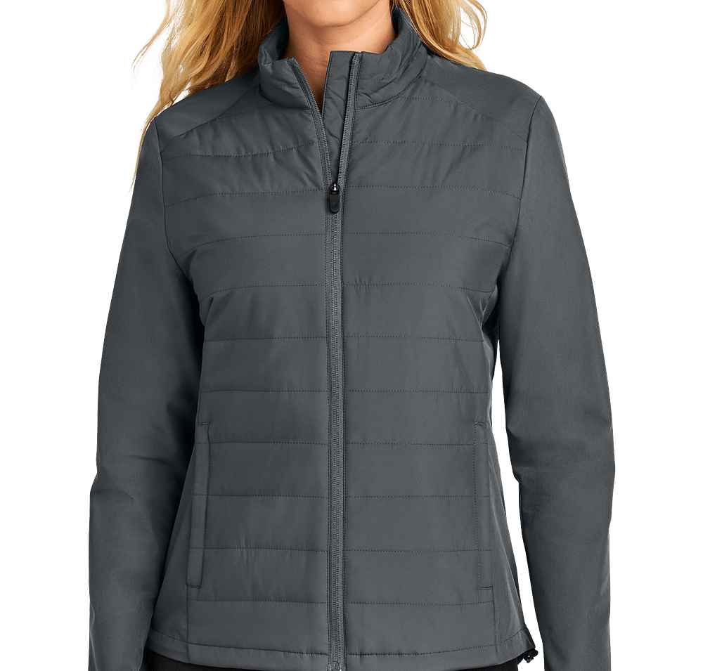 Sport-Tek Women's Movement Hybrid Soft Shell Jacket-default
