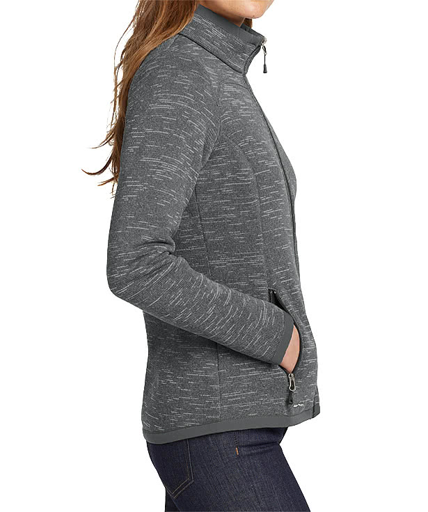 Eddie Bauer Women's Stretch Sweater Fleece Jacket
