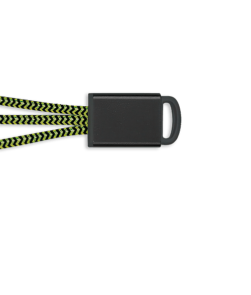 3-in-1 Braided Charging Buddy 2.0 in LIME