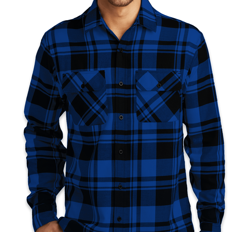 Port Authority Plaid Flannel Shirt-default