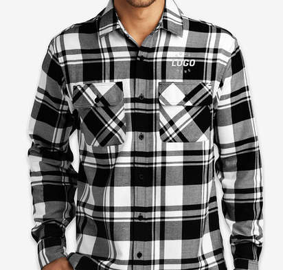 Port Authority Plaid Flannel Shirt-default
