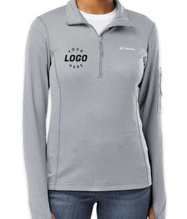 Columbia Women's Park View Grid Fleece Half Zip Performance Pullover