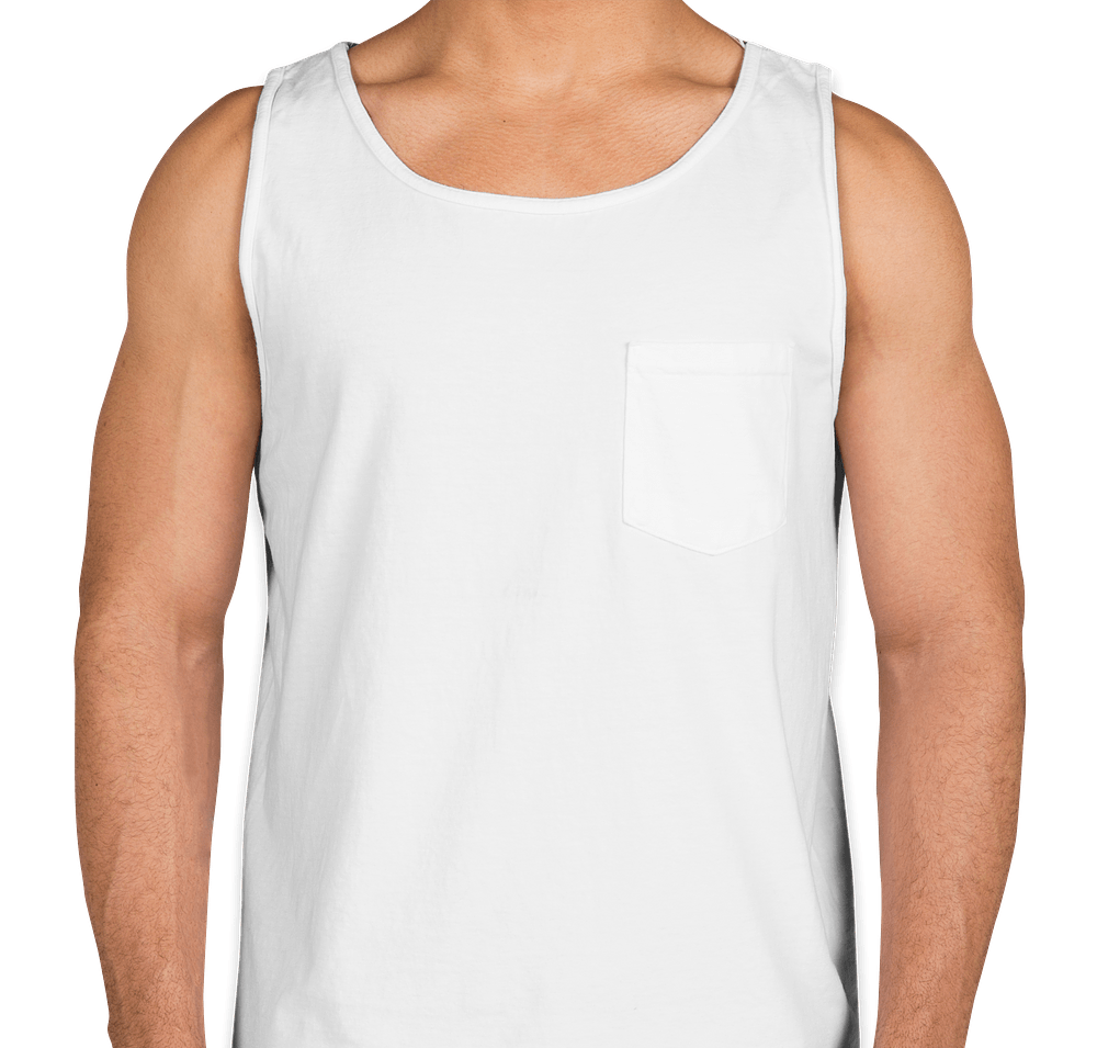 Comfort Colors 100% Cotton Pocket Tank-default