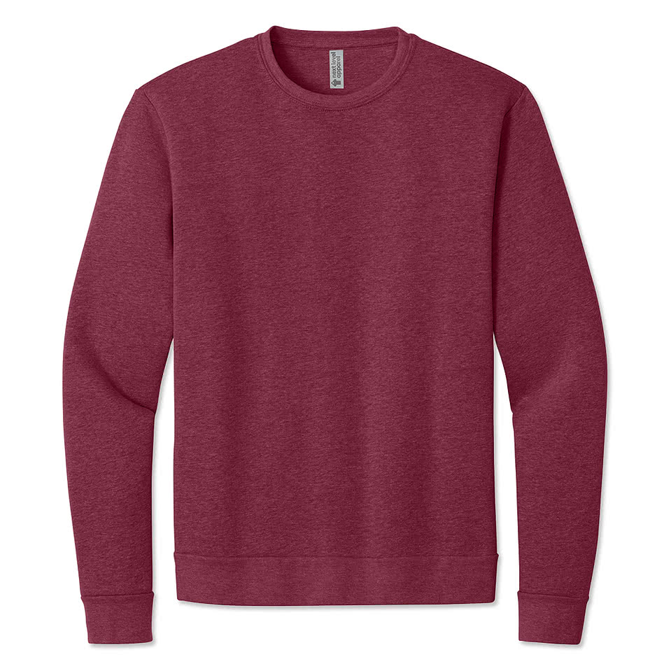 Next Level Malibu Midweight Crewneck Sweatshirt