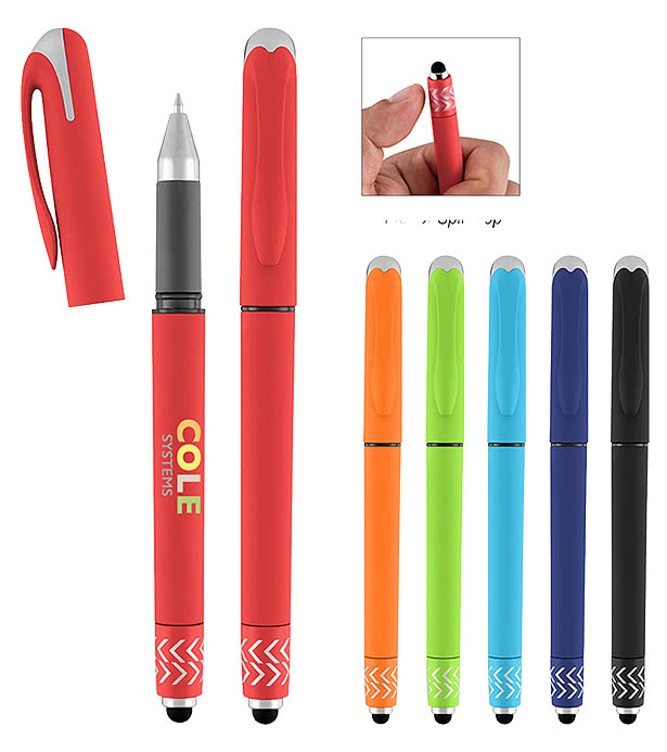 Spin Top Gel Stylus Pen (black ink)