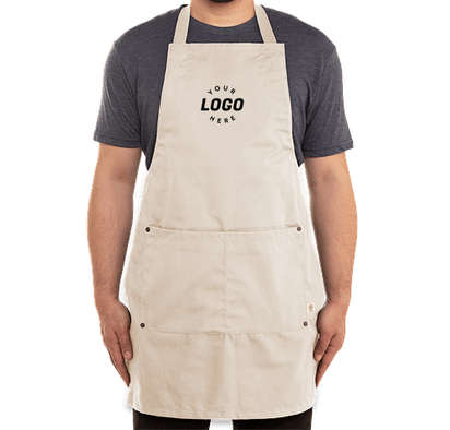 Econscious Organic/Recycled Full Length Apron - Oyster