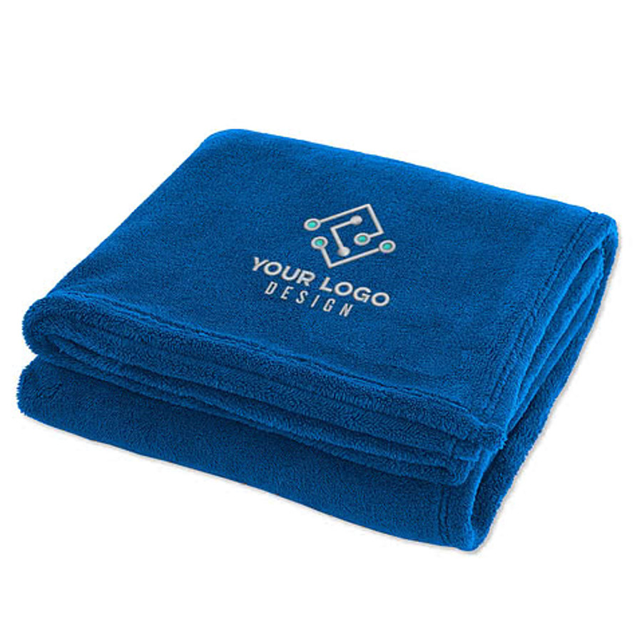 Kanata Soft Touch Velura Blanket in Black