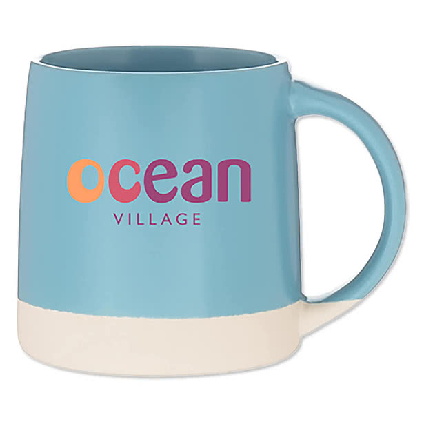 12 oz. Magnolia Ceramic Unglazed Base Mug