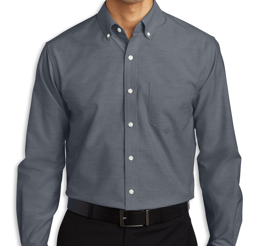 Port Authority Tall SuperPro Oxford Dress Shirt-default