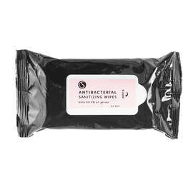 Travel Size Antibacterial Sanitizing Wipes $169.99 for a 100 Pack - Color: Black