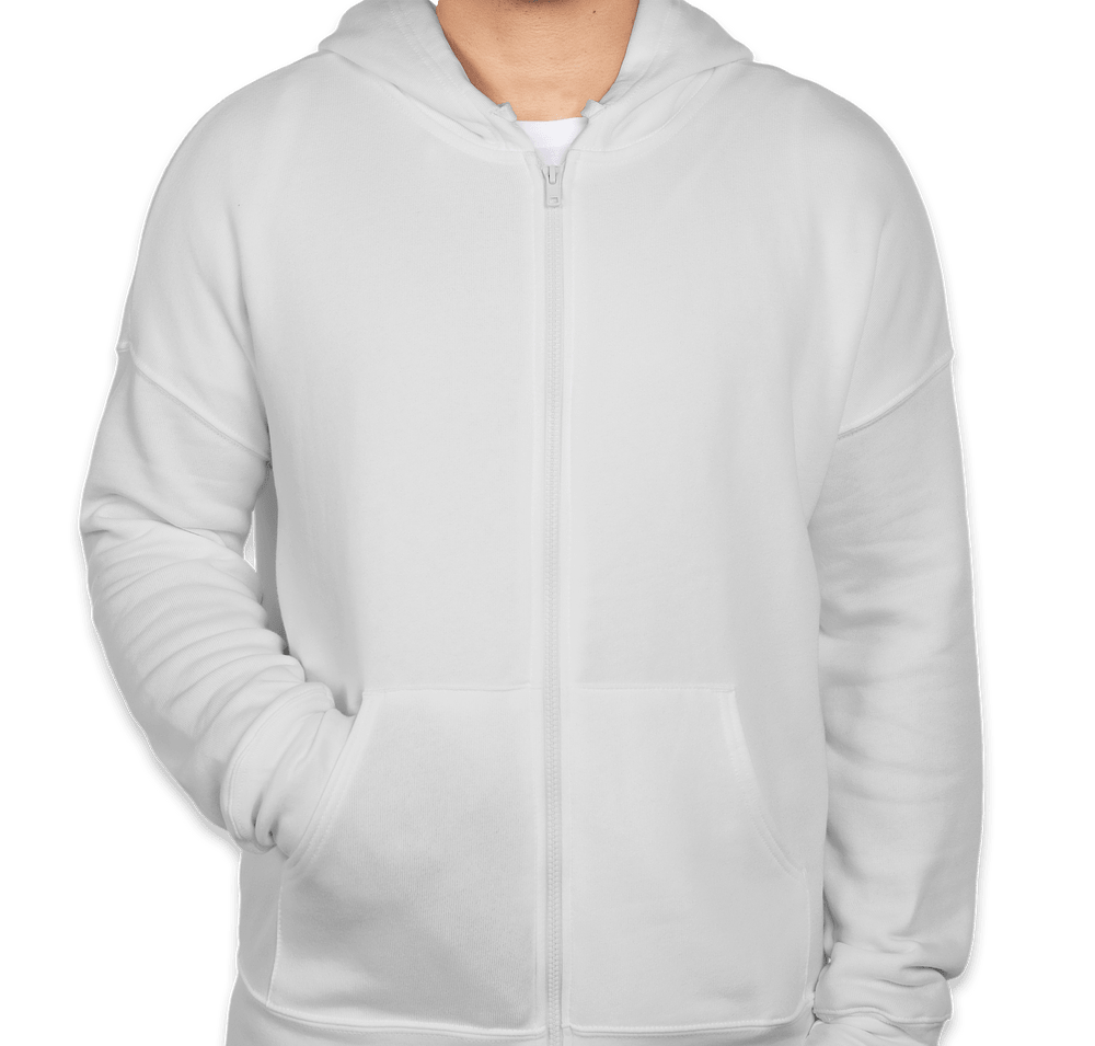 Bella + Canvas Sponge Fleece Zip Hoodie-default