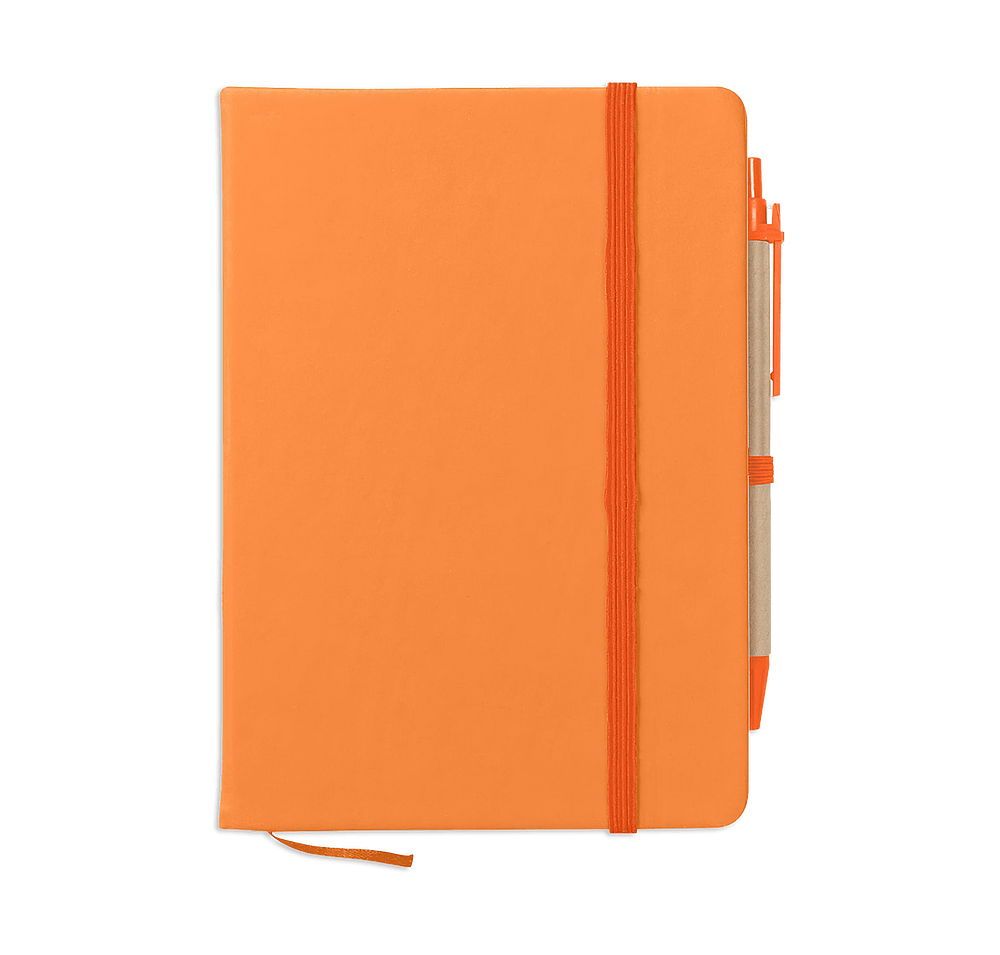 Full Color Hard Cover Notebook with Sticky Notes and Flags-default