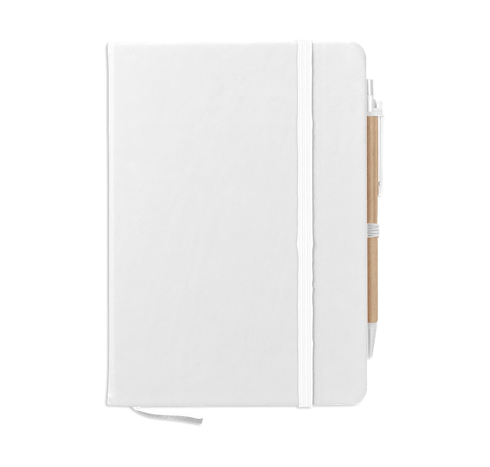 Full Color Hard Cover Notebook with Sticky Notes and Flags-default