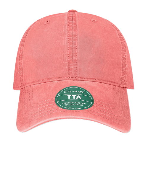 Legacy Terra Twill Six Panel Baseball Hat in Nantucket Red