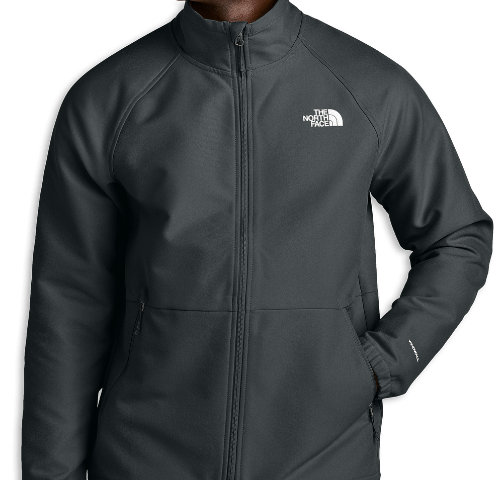 The North Face Barr Lake Recycled Soft Shell Jacket - Embroidered-default