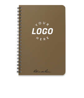 Rite in the Rain Hard Cover Side Spiral Notebook - Color: Tan