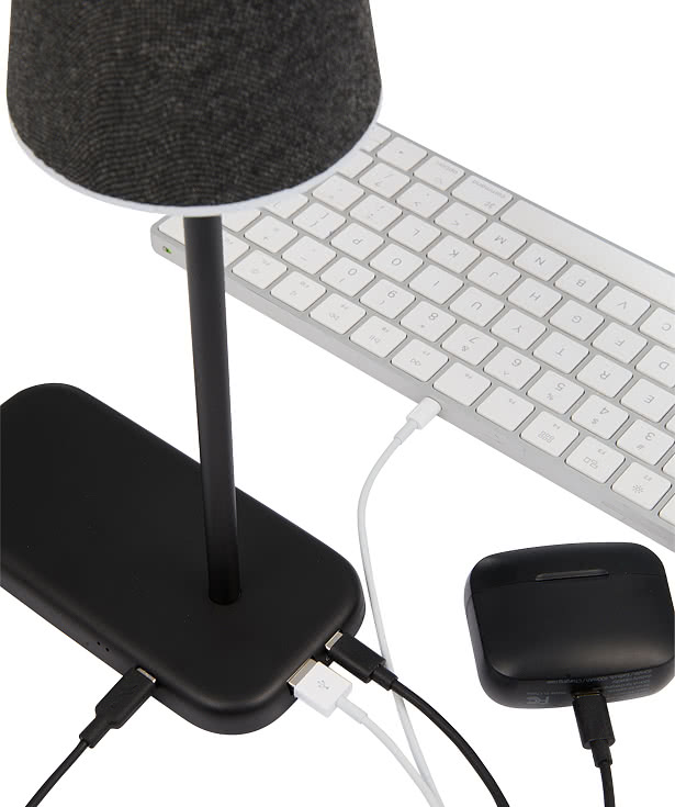 Full Color Sound Shine Desktop Lamp and Bluetooth Speaker