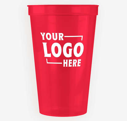 22 oz. Translucent Plastic Stadium Cup-default