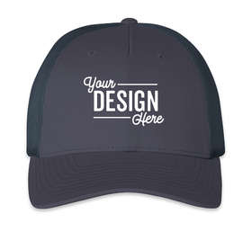 Richardson Five-Panel Snapback Trucker Hat - Color: Ombre Blue / Navy