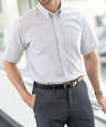 Edwards Oxford Short Sleeve Easy Care Dress Shirt