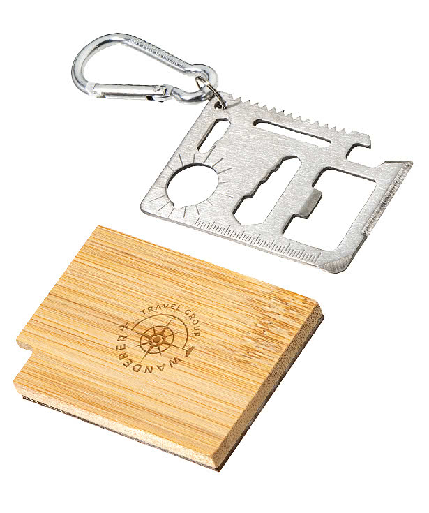 Best Buddy Tools Bamboo Multi-Tool with Carabiner