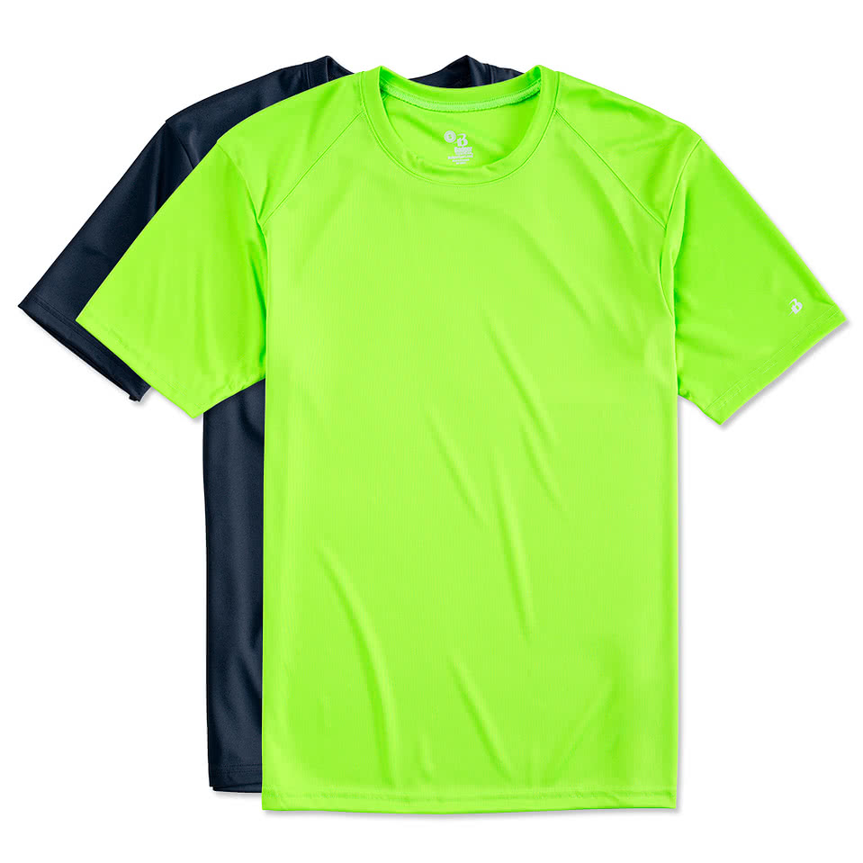 Custom Badger B Dry Performance Shirt Design Short Sleeve Performance Shirts Online at CustomInk