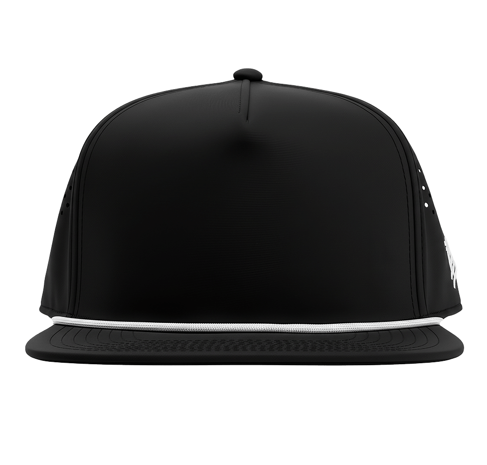 Branded Bills Bare Rope Flat UPF 50+ Performance Baseball Hat-default