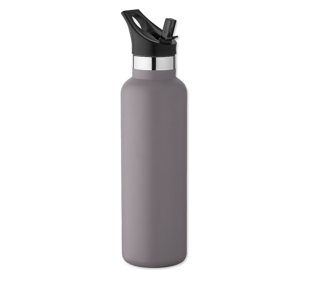 20 oz. Basecamp Mesa Tundra Water Bottle with Screw Top and Flip-Top Straw Lid-default