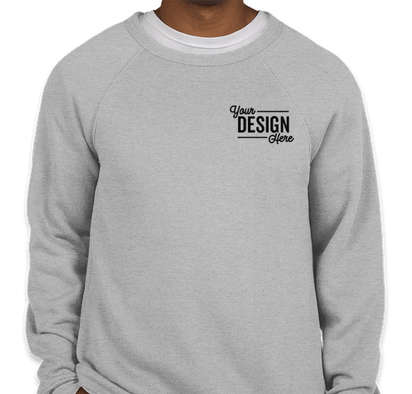 Custom Art Embroidered on Premium Crewneck Sweatshirt