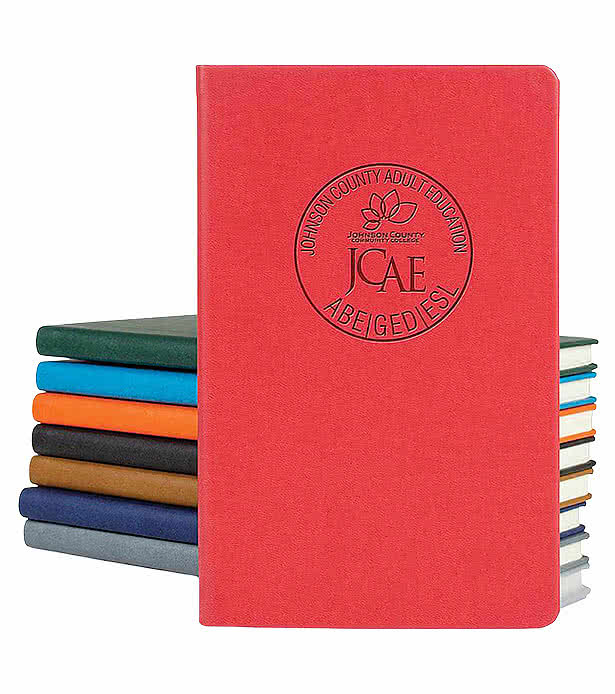 Castelli Debossed Tucson Slim Medio Lined Hard Cover Notebook