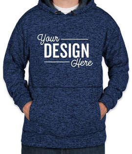 J. America Cosmic Performance Pullover Hoodie - Color: Royal Fleck