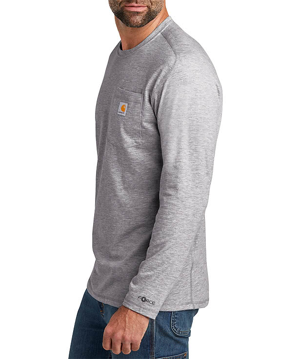 Carhartt Force Cotton Long Sleeve Pocket T-shirt