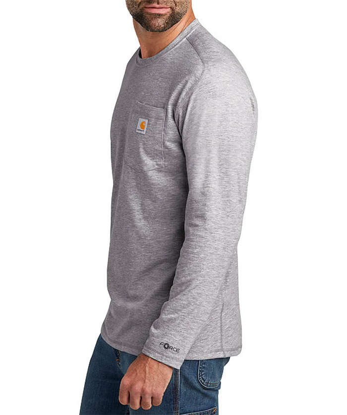 Carhartt Force Cotton Long Sleeve Pocket T-shirt