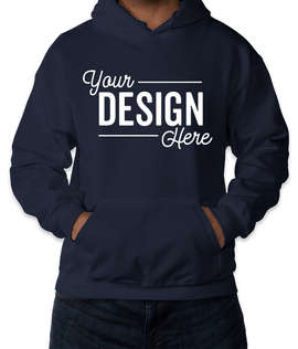 Gildan DryBlend 50/50 Pullover Hoodie - Color: Navy