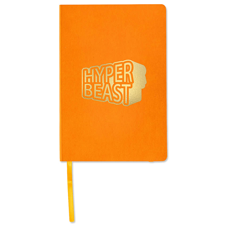 Debossed Solstice Soft Cover Notebook with Pocket