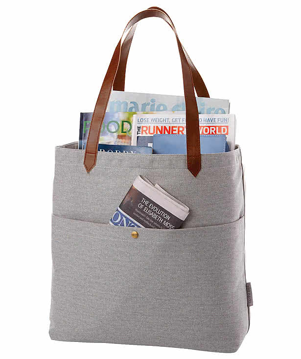 Field & Co. Cotton Canvas Book Tote Bag