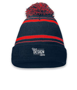 Holloway Homecoming Pom Pom Beanie - Color: Navy / Scarlet
