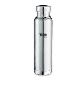 Laser Engraved 22 oz. Thor Copper Vacuum Insulated Water Bottle - Color: Silver