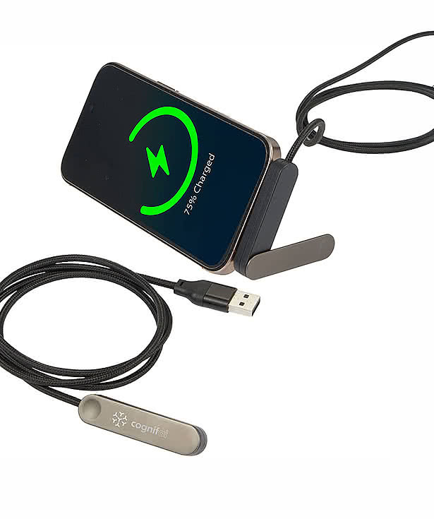 ChargeStand 3-in-1 USB-A and USB-C Charging Cable
