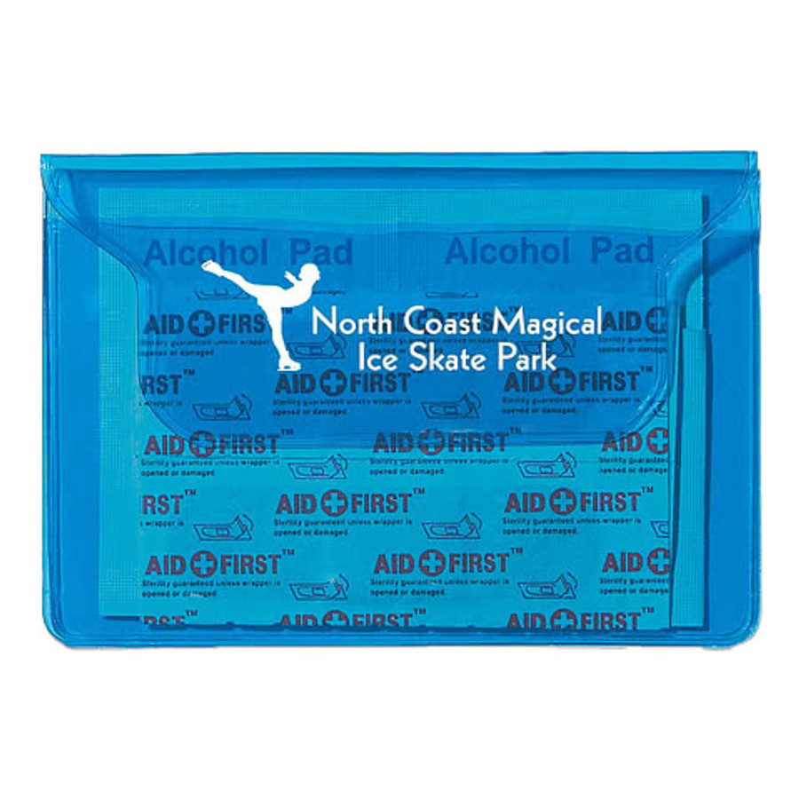 First Aid Pouch in Translucent Blue