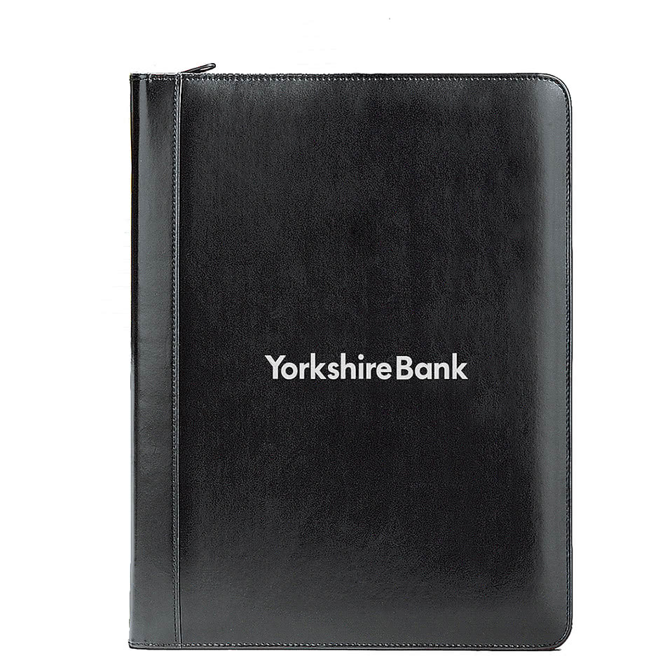 Writer's Zippered Ring Padfolio